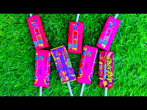 Some popular Candies in the World | New Milk Bottle | mini Cooking | Ice Cream Pop It | Asmr Coca