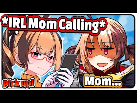 Gigi's Stream Got Interrupted by Gigi's Mom Calling but... 【Gigi / Hololive EN】