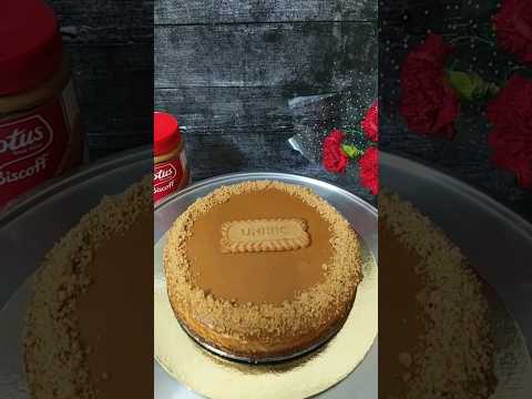 JUST LOVED IT 🥰 MY BISCOFF CHEESECAKE| CHEESECAKE #fypシ#trending #viral  #cake #shorts #cheesecake