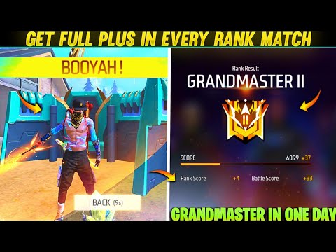 Grandmaster tips and tricks | Solo rank push tips | How to push rank in free fire | Player 07