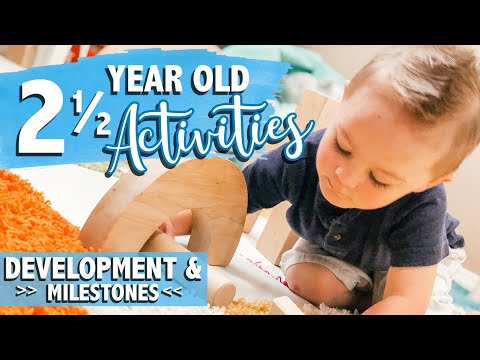 HOW TO PLAY WITH YOUR 2.5 YEAR OLD | DEVELOPMENTAL MILESTONES | ACTIVITIES FOR TODDLERS