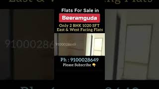 Flats For Sale in Beeramguda || 49 Lakhs + Including Amenities || Hyderabad