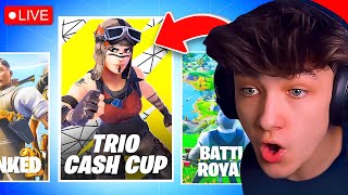 🔴LIVE! - TRIO CASH CUP TOURNAMENT! (Fortnite)