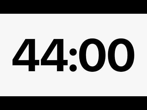 44 Minute Timer