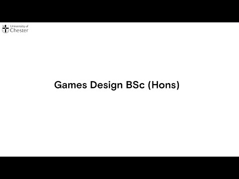 Games Design at the University of Chester