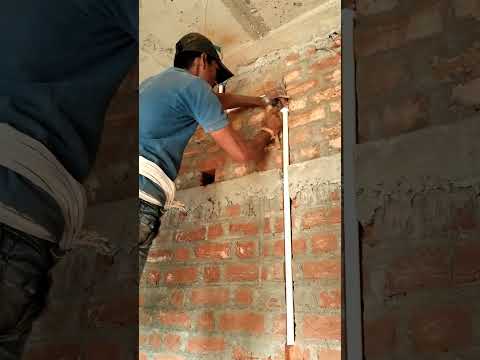 wall piping electric #shorts #youtubeshorts #viral