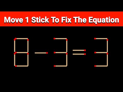 If you are genius solve this || Matchstick puzzle || Ep : 03