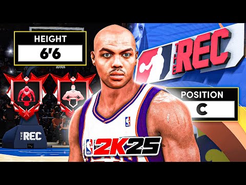 This 6'6 CENTER BUILD is TERRIFYING REC PLAYERS in NBA 2K25