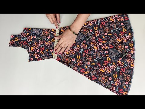 Very Easy Umbrella cut Baby Frock Cutting and stitching | Baby Frock cutting and stitching