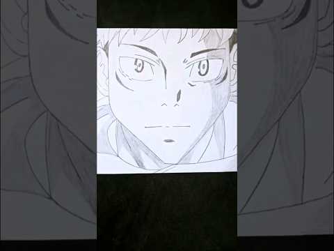 Drawing ITADORI YUJI👹Desenhando ITADORI YUJI - [Jujutsu Kaisen] #itadori #gojo #sukuna #jjk #jjk261