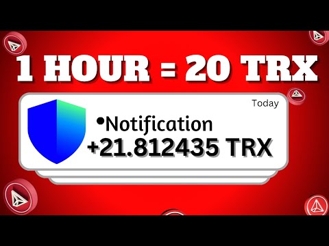 Withdraw Free 21 TRX Instantly To Trust Wallet • Free TRX Mining Website Without Investment