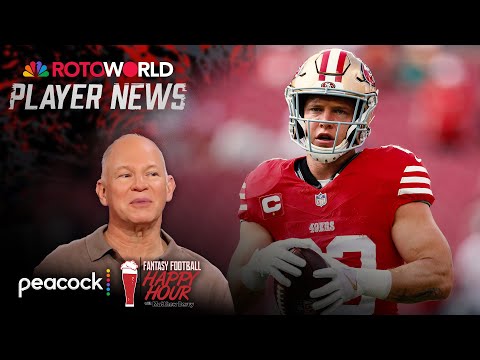 Christian McCaffrey looks solid in return from injury | Fantasy Football Happy Hour | NFL on NBC