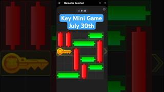 Hamster Kombat Mini Game - 30th July 2024 (Solved) #hamsterkombat #gaming #crypto #airdrop