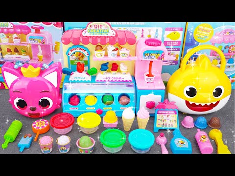 60 Minutes Satisfying with Unboxing Cute Pink Ice Cream Store Cash Register ASMR | Review Toys