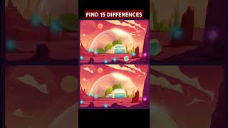 TEST YOUR IQ FIND 15 DIFFERENCES #puzzle #iqtest #puzzlelovers