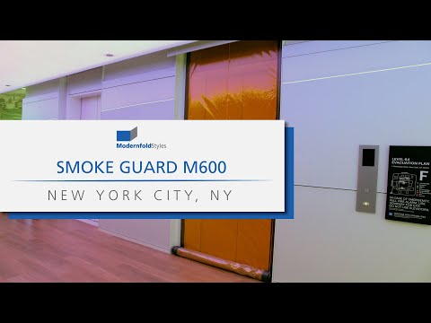 ModernfoldStyles, Inc. | Smoke Guard M600 Elevator Smoke Curtains