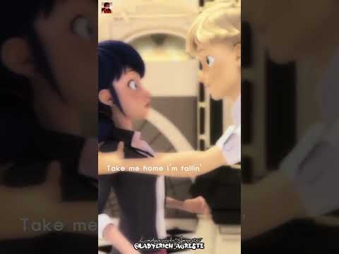 Adrien fall inlove with Mari - Miraculous Ladybug #miraculous #mlb #Shorts #shorts #fyp #adrienette