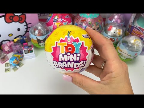 Toy Mini Brands Hello Kitty Unboxing ASMR / No talking