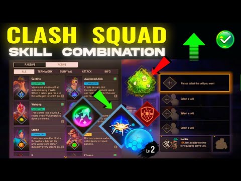 Clash Squad Character Combination 2024 | Best character combination in free fire |New Season CS rank