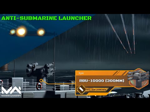 NEW FREE GL! RBU-10000 (300mm) Anti-Submarine Launcher Full Review and Test! | Modern Warships