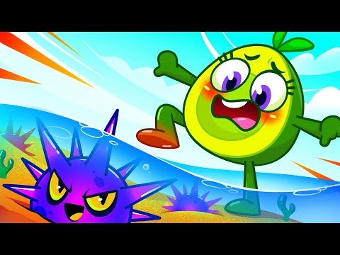 Daddy Teaches How to Swim 🏊🏻🏊🏻‍♂️Best Kids Cartoon by Meet Penny🥑💖