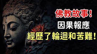 佛教故事：因果報應：經歷了輪迴和苦難，過去生中追求貪慾和放縱自己【佛緣故事】