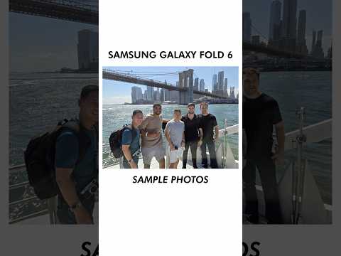 What do you think of these Samsung Galaxy Z Fold 6 Camera Samples? 📸