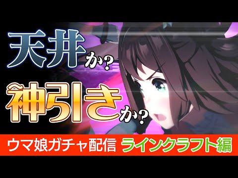 天井か、神引きか。ラインクラフトが出るまで引くぞ【ウマ娘ガチャ】