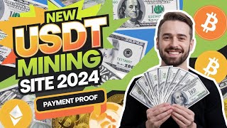 New Usdt earning Site | New Usdt Site 2024 | Best usdt earning platform 2024 | Usdt income site 2024