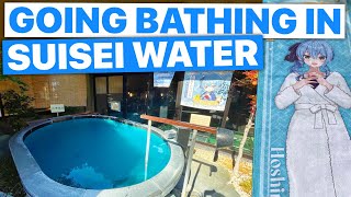 Bathing In Suisei Water or Hololive Gen 0 Onsen Collab (VLOG) [Eng Subs]