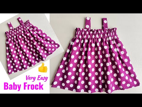 Very Easy Baby Frock Cutting and stitching | Baby Frock cutting and stitching