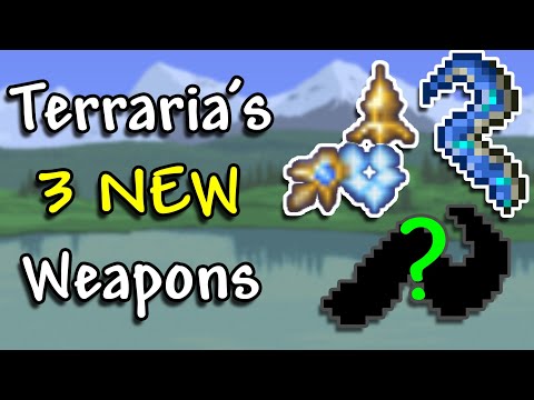 Terraria's 3 NEW WEAPONS | 1.4.5 News