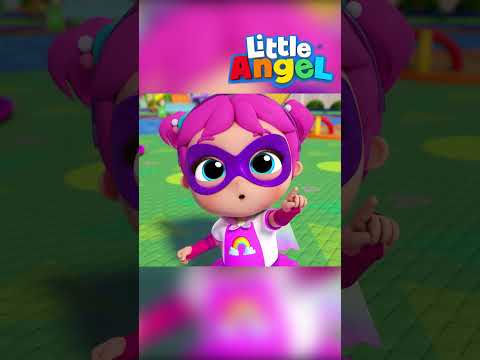 Super Hero Jill Helps Kids on Playground | Kids Cartoons and Nursery Rhymes