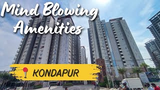 3 BHK's Flats For Sale In Kondapur | World class Amenities #3bhk #flatforsale