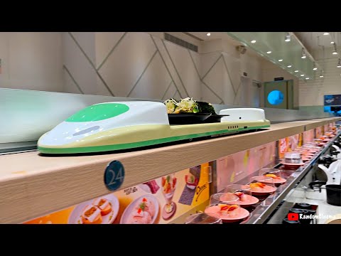 High Speed Train Sushi Delivery