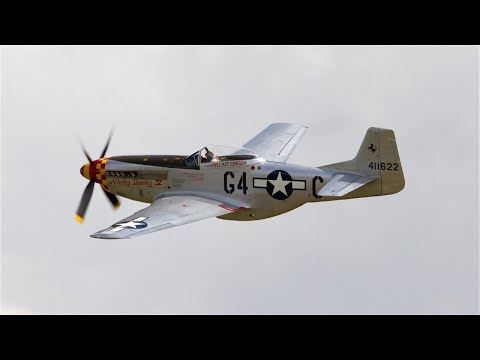 P-51 Mustang Taking Off At MCAS