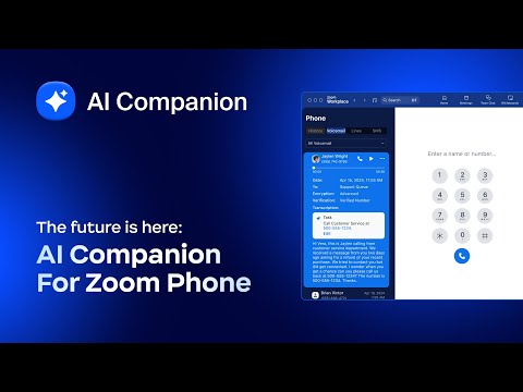 The future is here: AI Companion for Zoom Phone