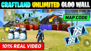 Craftland Custom Kaise Banaye Unlimited Gloo Wall | How To Make Craft Land Custom Unlimited GlooWall