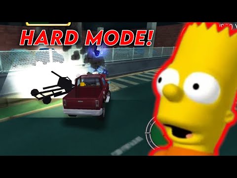 NEW STRATS To Beat Simpsons Hit & Run HARD MODE!