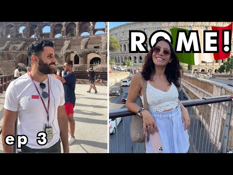 OUR HONEYMOON IN ITALY! 🇮🇹 & THE BEST PIZZA IN ROME 🍕