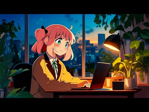 Lofi Study Playlist 📚 Music to help you stay focused and calm at work ~ lofi / relaxed / positive