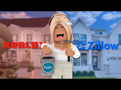 BUILDING A HOUSE FROM ZILLOW IN BLOXBURG *REALISTIC* | Roblox Bloxburg | *WITH VOICE*