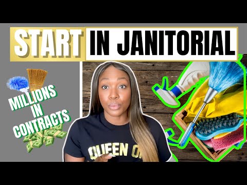 TOP 10 things you need to get started in Janitorial! | Government Contracting