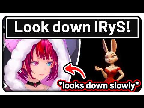 IRyS found the reason why Chat wanted her to look down... 👀 【Hololive EN】