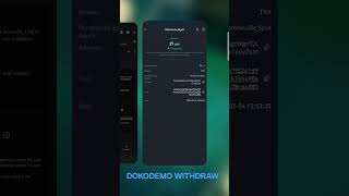 WITHDRAW DOKODEMO 04/02/2023 #moneyonline #usdt #dollars #usdt_earn #2023 #paypal #apk