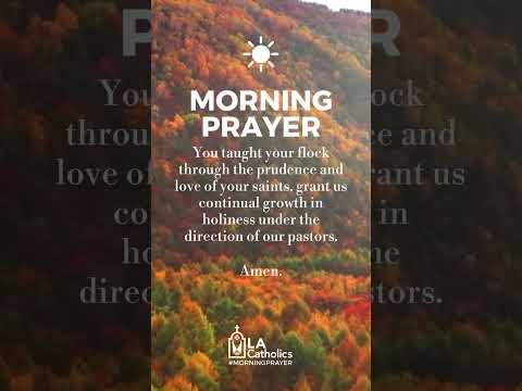 October 1st Morning Prayer #shorts