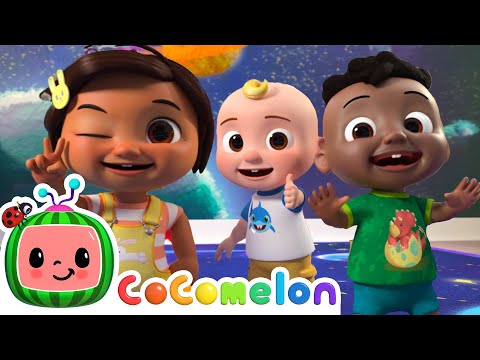 The Stretching and Exercise Song with Nina and JJ | Cocomelon Nursery Rhymes for Kids