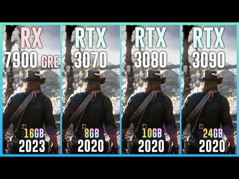 RX 7900 GRE vs RTX 3070 vs RTX 3080 vs RTX 3090 - Test in 25 Games