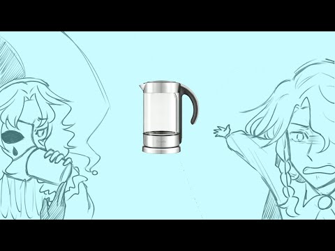 【DND ANIMATIC】tea tastes DIFFERENT in hot water?!