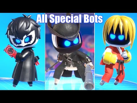 Astro Bot (PS5) - All Special Bots & Outfits (2024)